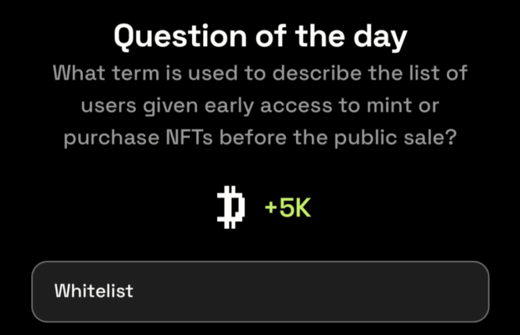 Dropee Question of the Day 16 July 2025
